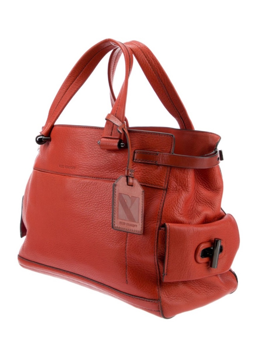 Reed Krakoff handle bag in Cinnabar - Picture 3 of 13